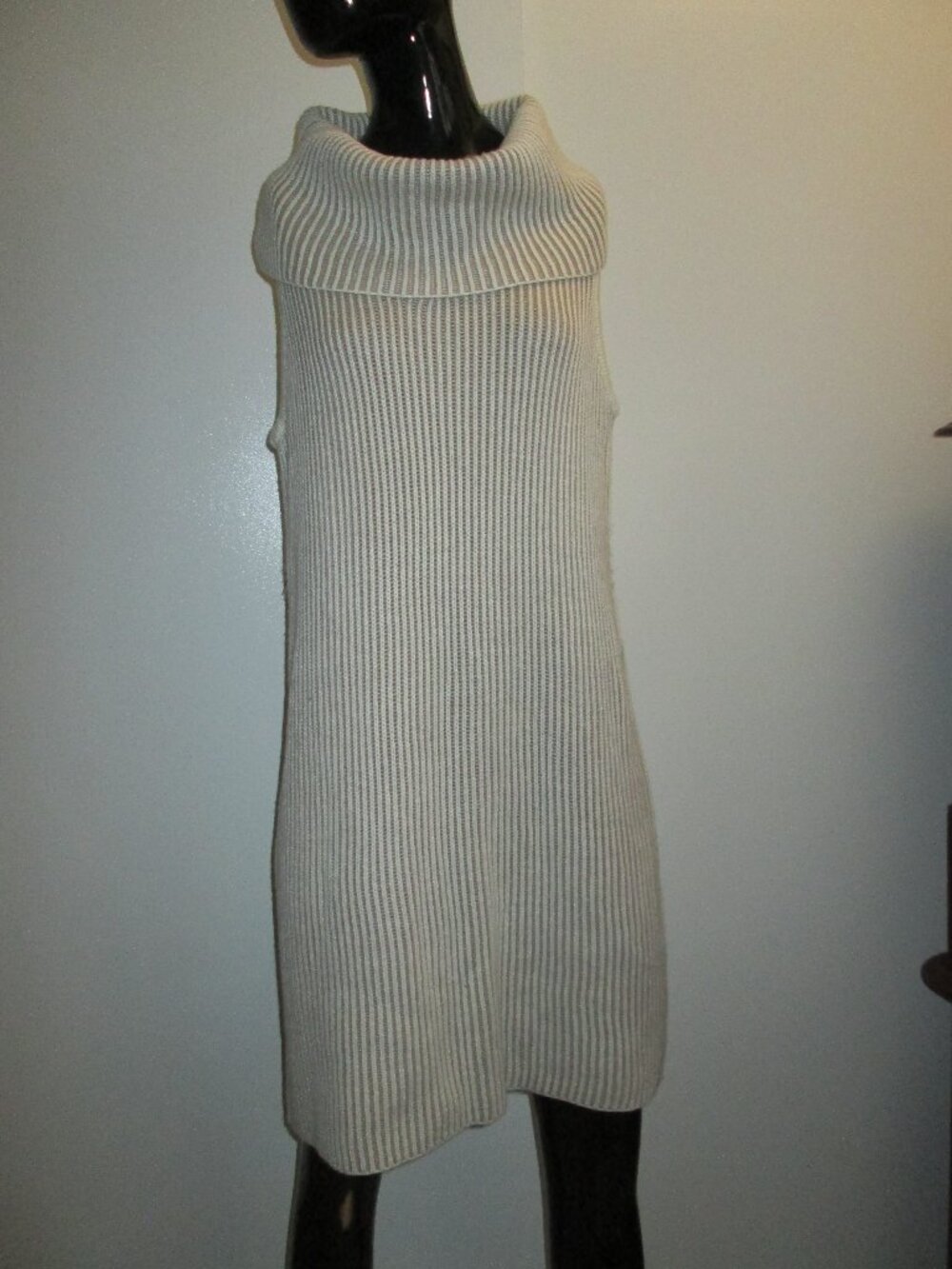 Neiman Marcus cowl neck sleeveless sweater dress NEW